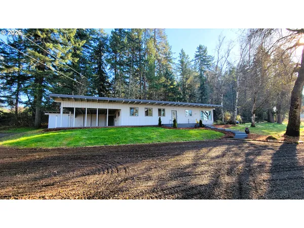 a view front of house with a yard