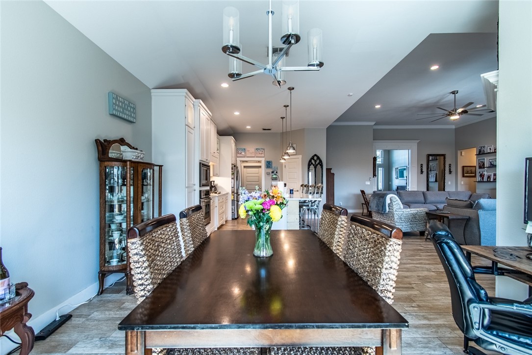 15422 Dyna Street Corpus Christi, TX 78418 - Photo 26 of 40 a view of a living room and dining room