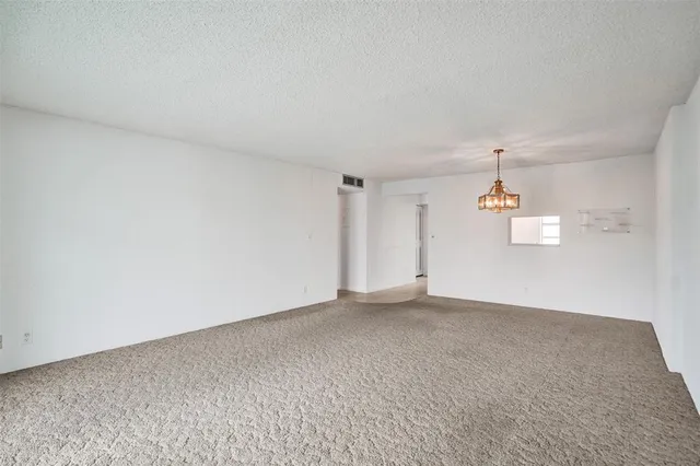 a view of empty room