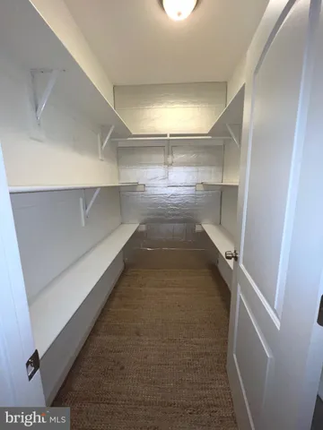 a view of walk in closet