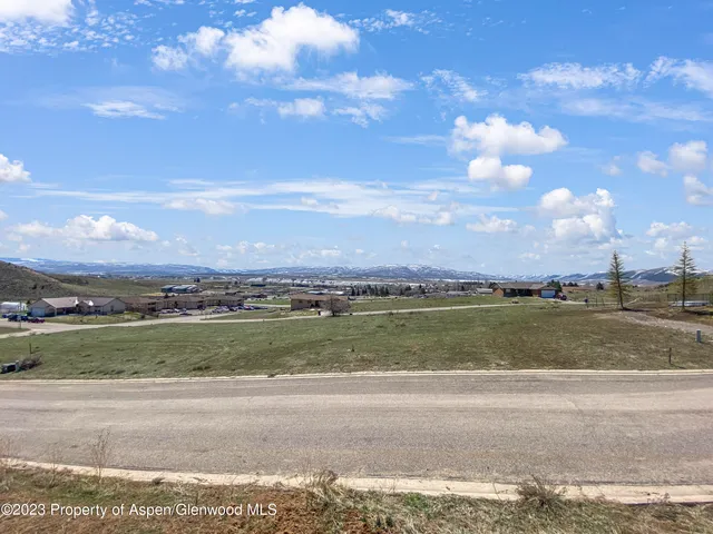 a view of an ocean and a building