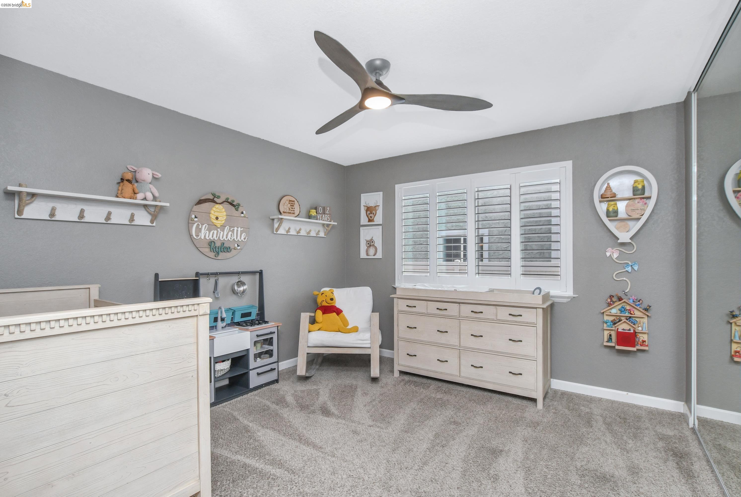 1432 Willow Lake Road Discovery Bay, CA 94505 - Photo 18 of 40 Room featuring soft gray wall paint and matching gray carpet flooring