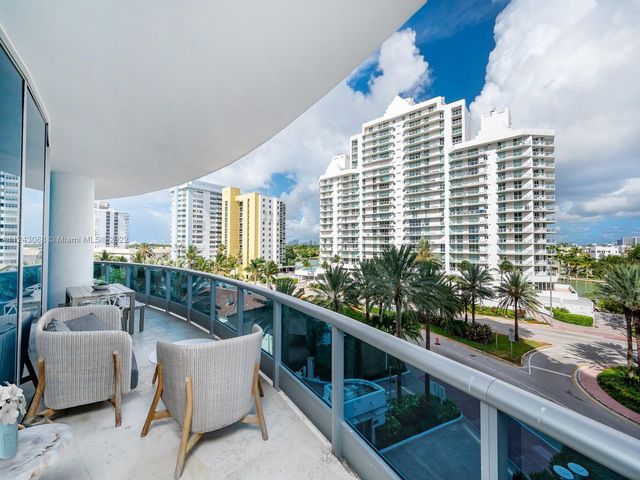 a view of balcony with couch