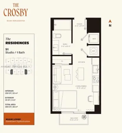$409,000 | 11 Northeast 6th Street, Unit 1802, Miami, FL 33132