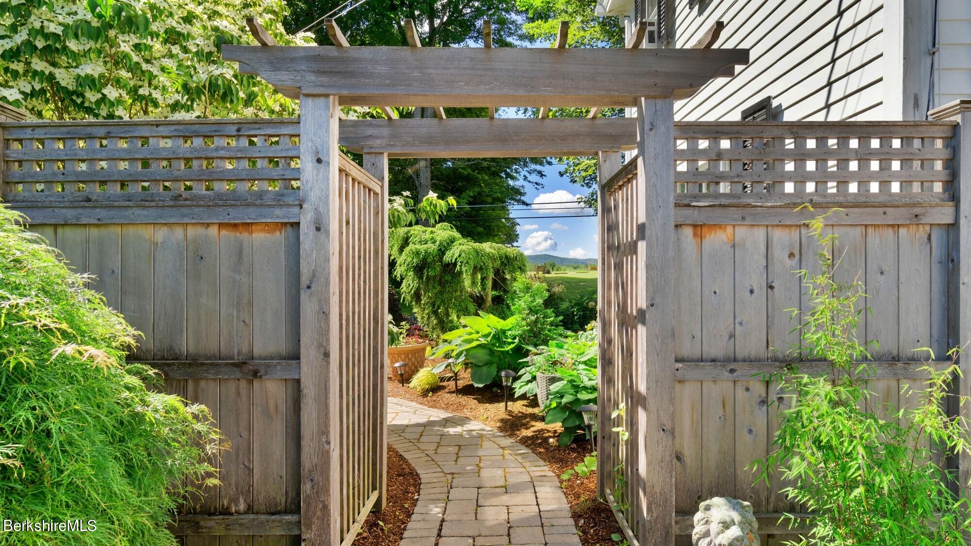500 Devon Road Lee, MA 01238 - Photo 15 of 59 a view of small garden