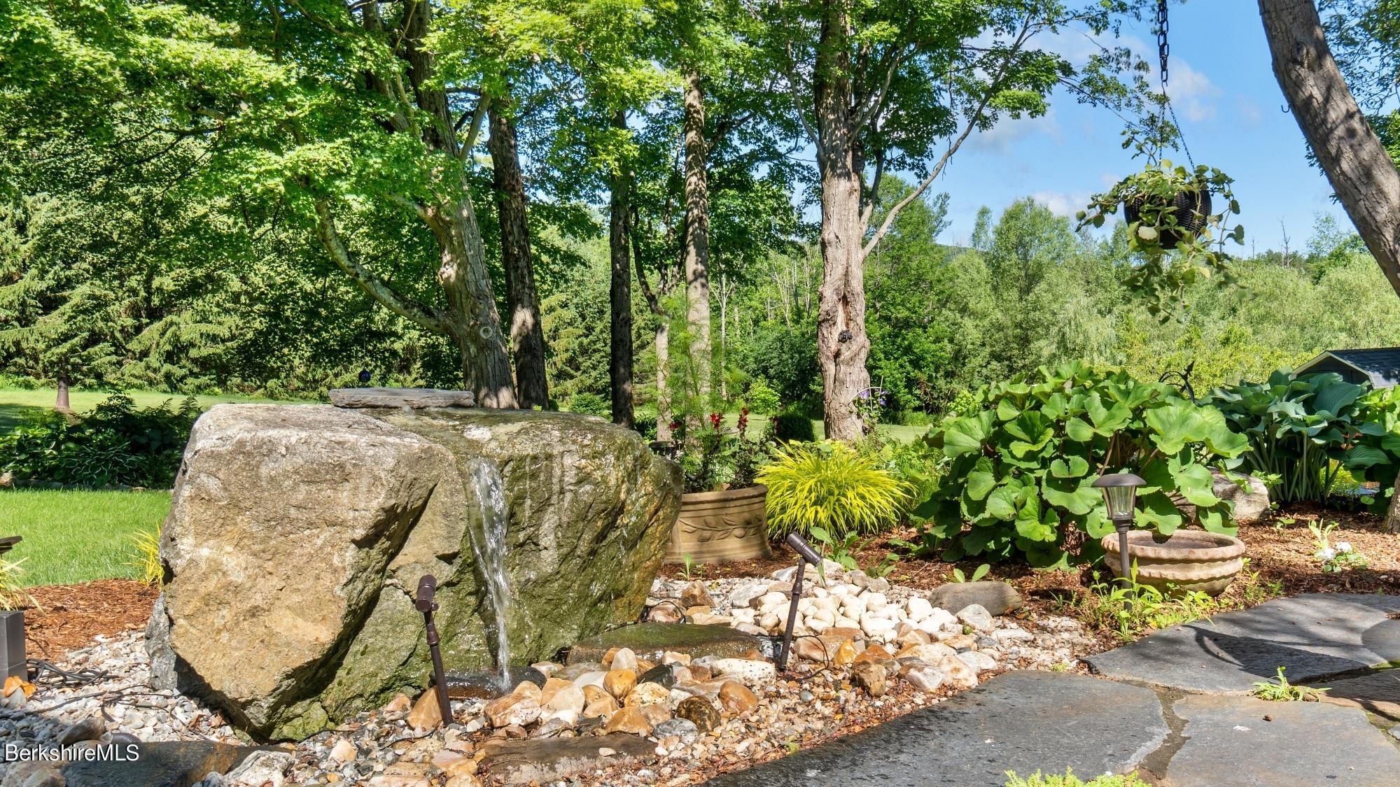500 Devon Road Lee, MA 01238 - Photo 21 of 59 a view of a garden with plants