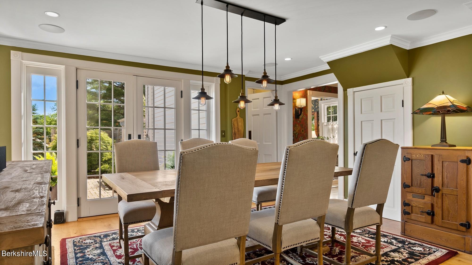 500 Devon Road Lee, MA 01238 - Photo 40 of 59 a dining room with furniture window and outside view