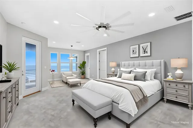 a bathroom with a double vanity sink mirror and bathtub