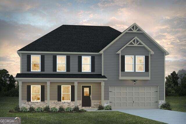 384 Overlook Road Covington, GA 30014 - Photo 1 of 1 front view of brick house with a yard