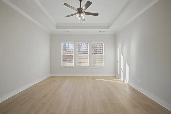 wooden floor in an empty room