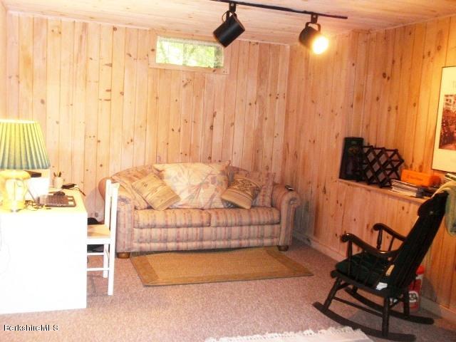 155 Bonny Rigg Hill Road Becket, MA 01223 - Photo 19 of 21 a bedroom with furniture and a bed
