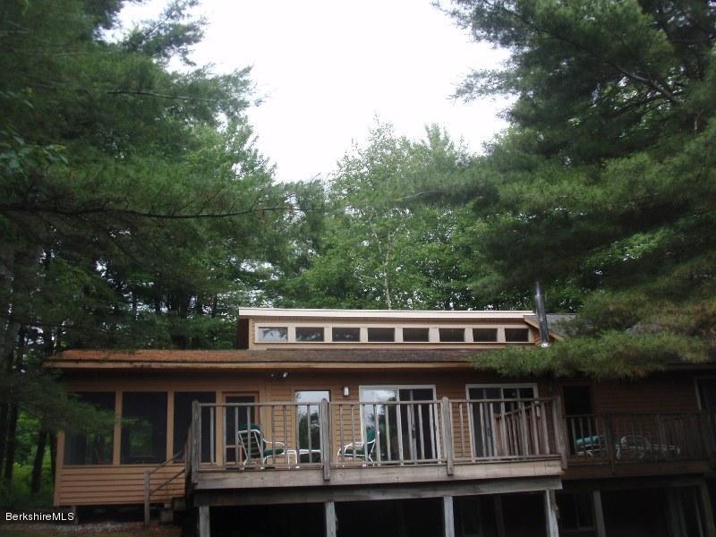 155 Bonny Rigg Hill Road Becket, MA 01223 - Photo 5 of 21 aerial view of a house with a balcony