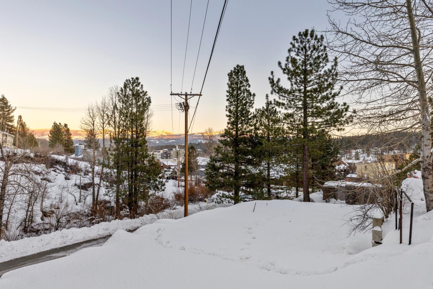 10008 High Street Truckee, CA 96161 - Photo 21 of 28 a view of a backyard of the house