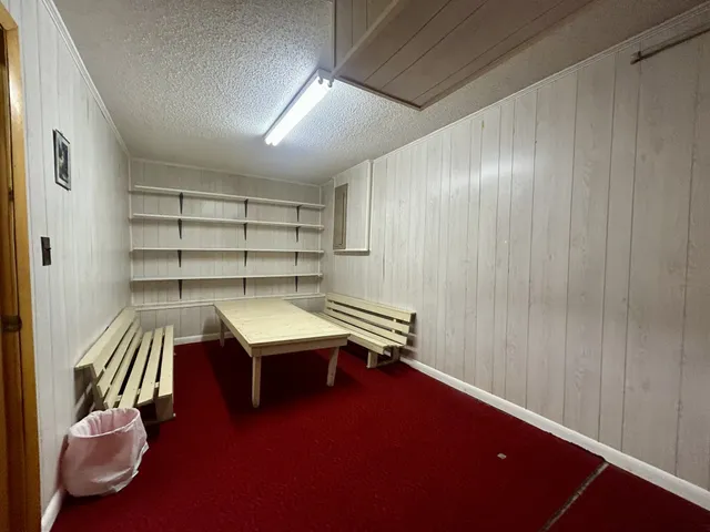 a view of storage and utility room