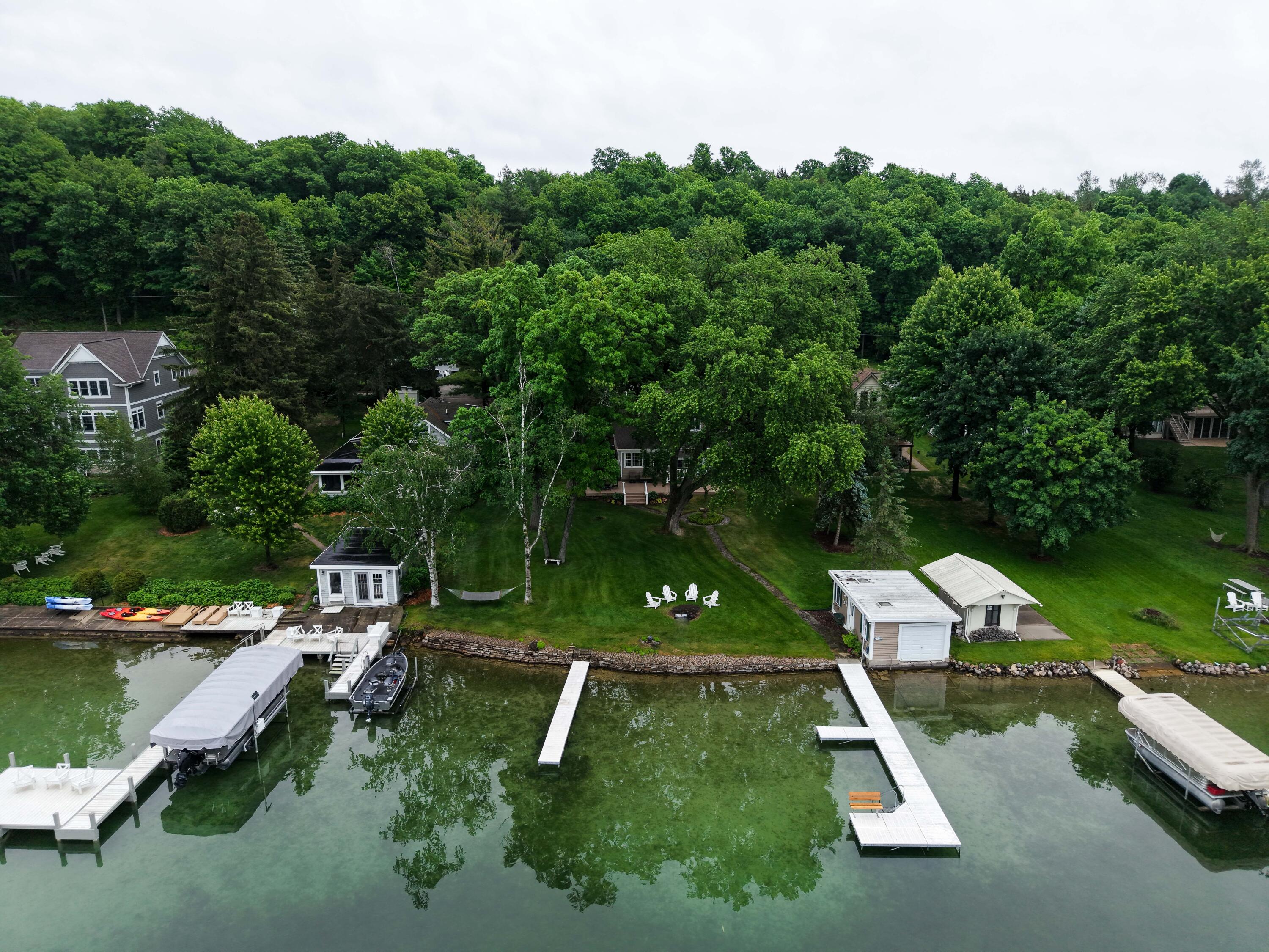 4727 Fontana Beach Road Polk, WI 53086 - Photo 14 of 54 Big Cedar Lake