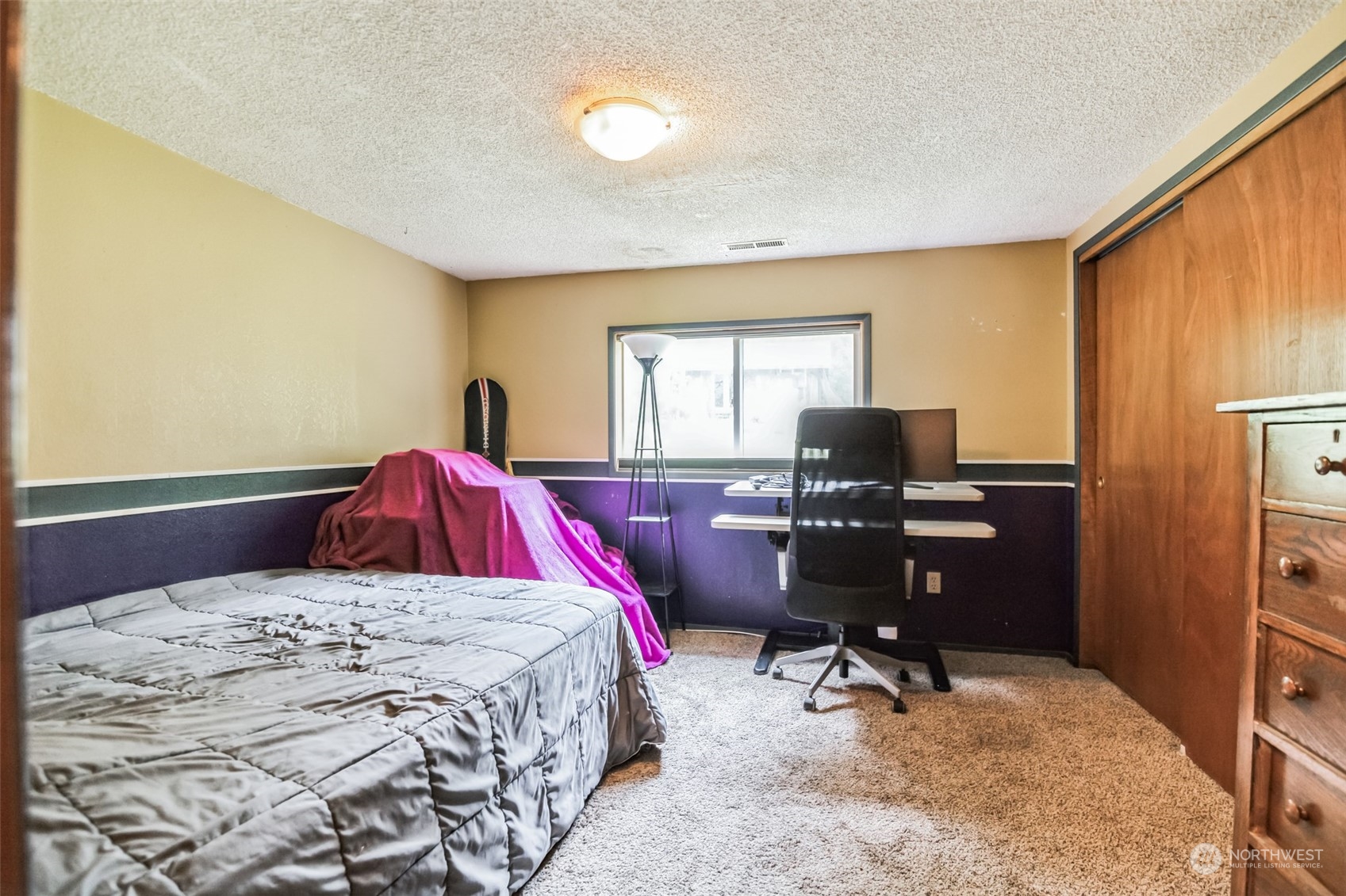 22824 7th Avenue Southeast Bothell, WA 98021 - Photo 15 of 21 a bedroom with a bed and a desk