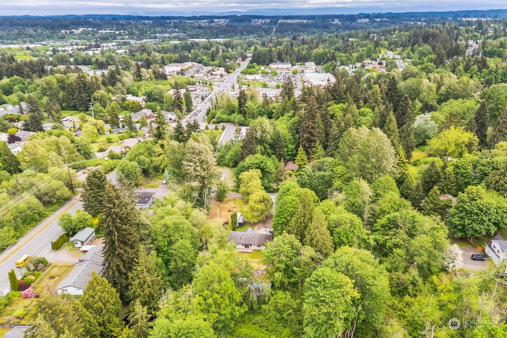 22824 7th Avenue Southeast Bothell, WA 98021 - Photo 2 of 21 a view of a city with lush green forest