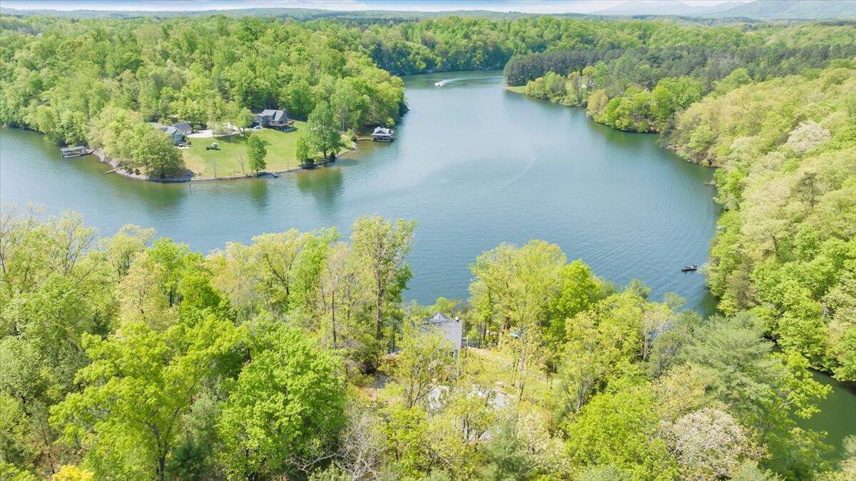 1373 Thomason Lane Goodview, VA 24095 - Photo 81 of 89 a view of a lake with a mountain view
