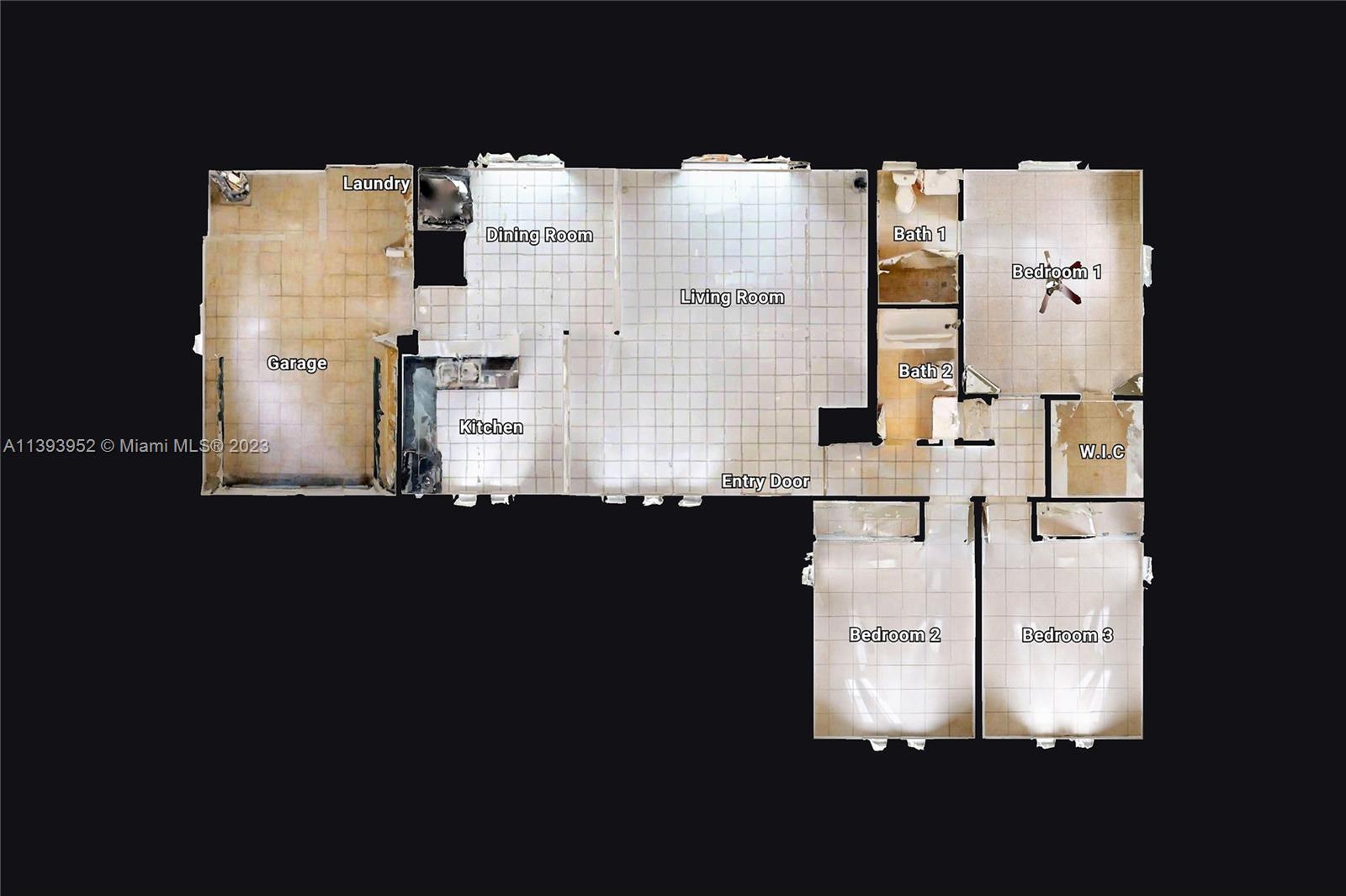 16813 Southwest 107th Place Miami, FL 33157 - Photo 27 of 28 a picture of floor plan