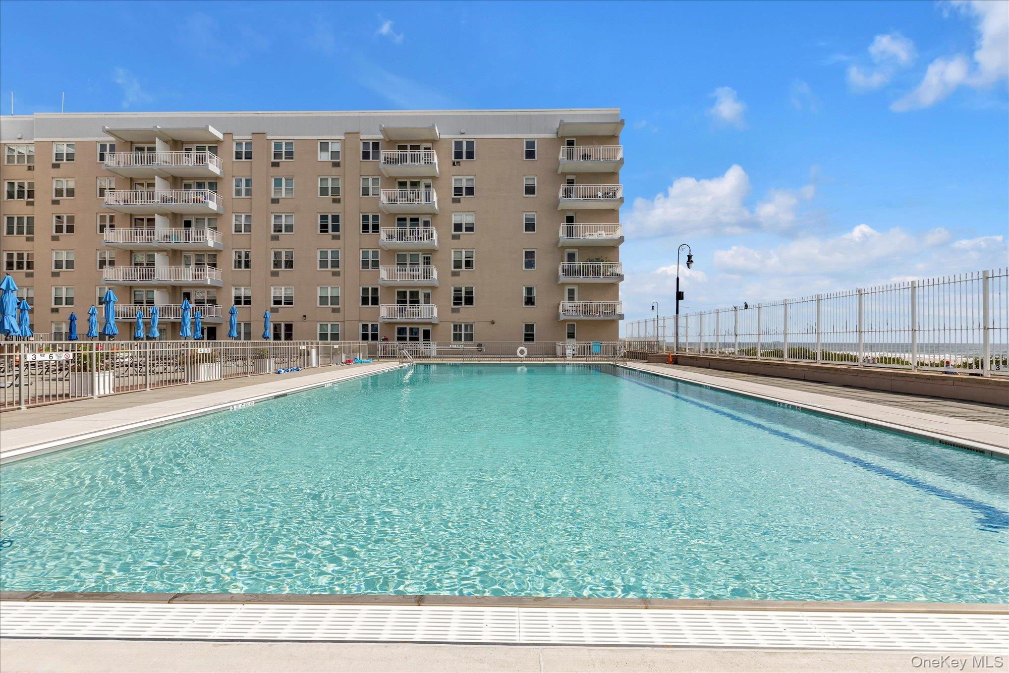 a view of swimming pool with outdoor space