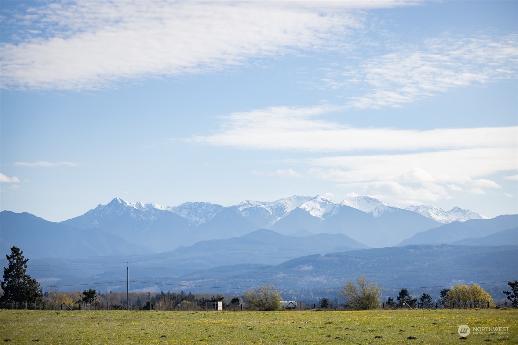 a view of an house with a yard mountain and mountain view in back