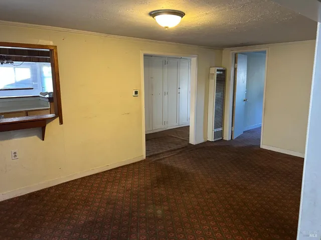 a view of empty room