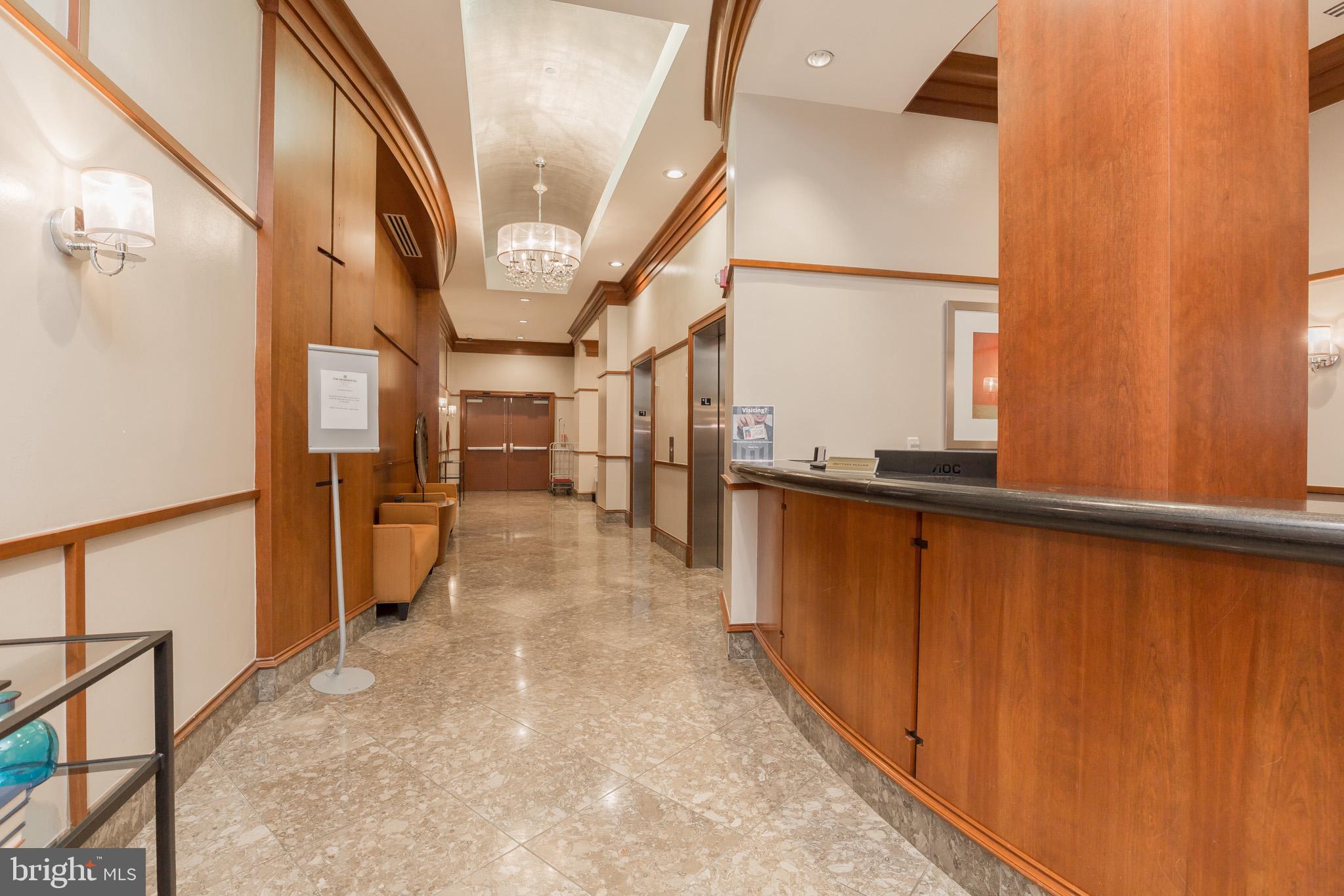 777 7th Street Northwest, Unit 1124 Washington, DC 20001 - Photo 13 of 55 24 hour security - front desk conceirge