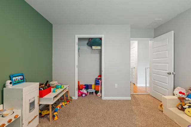 a children room with toys