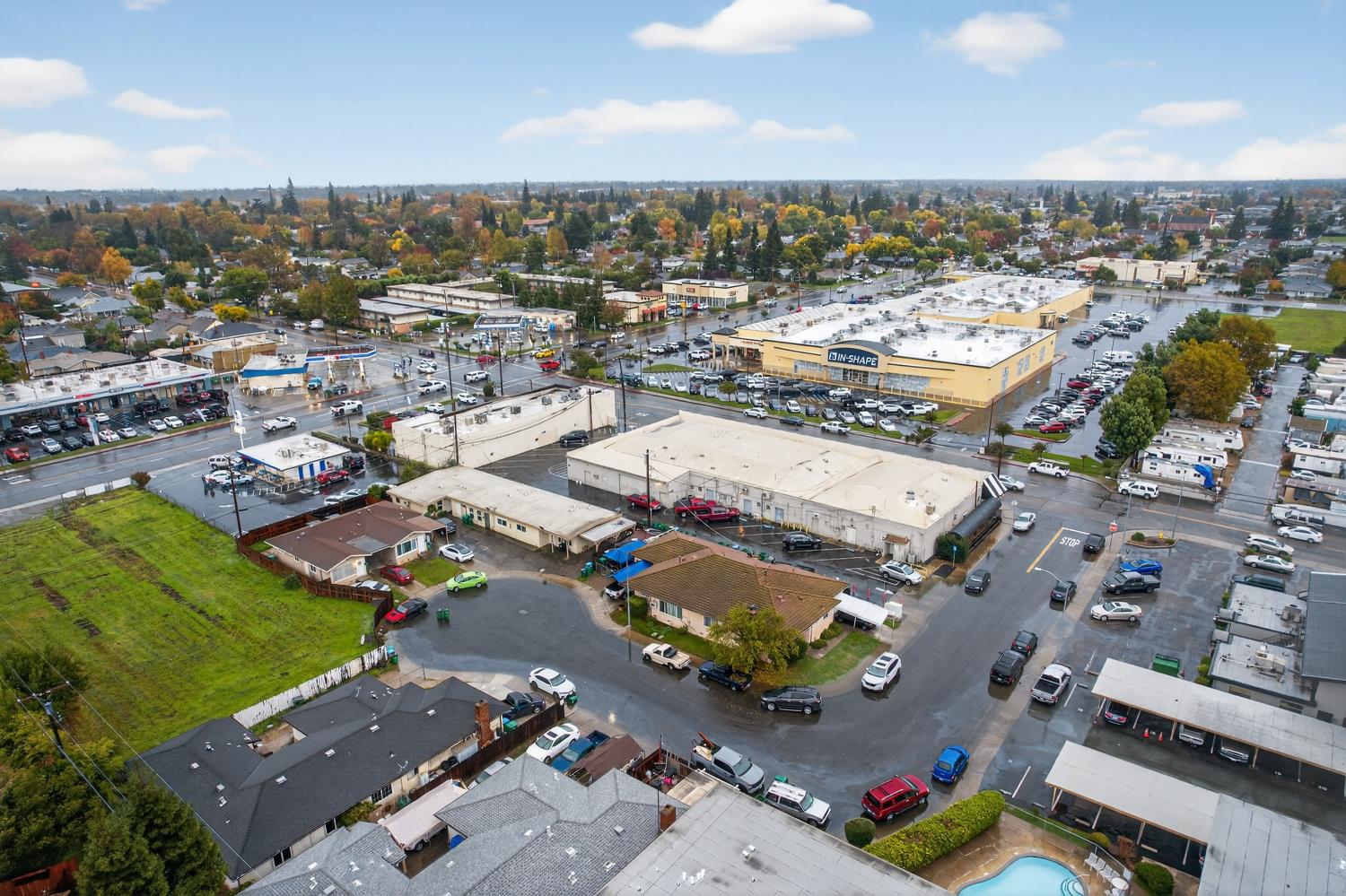 400 Pacific Lodi, CA 95242 - Photo 47 of 50 an aerial view of residential houses with outdoor space