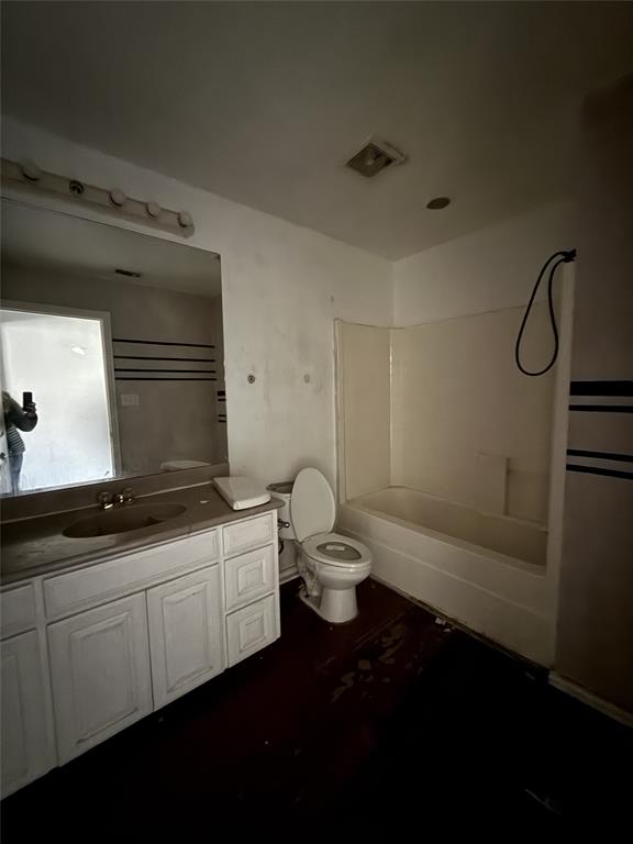 5424 Appalachian Way Fort Worth, TX 76123 - Photo 16 of 16 a bathroom with a sink a toilet and shower