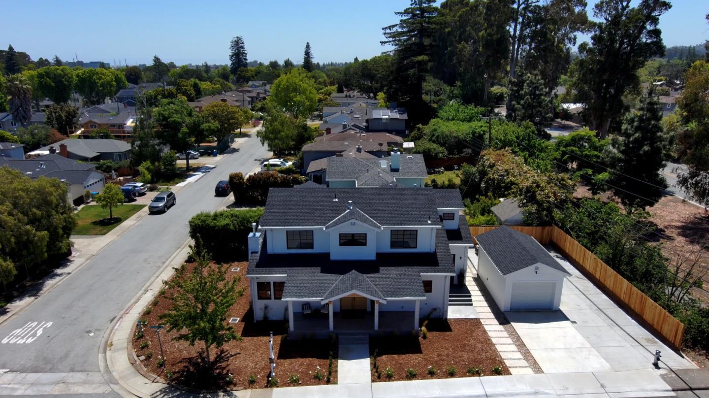 1151 Rosedale Avenue Burlingame, CA 94010 - Photo 37 of 38 a aerial view of house with yard