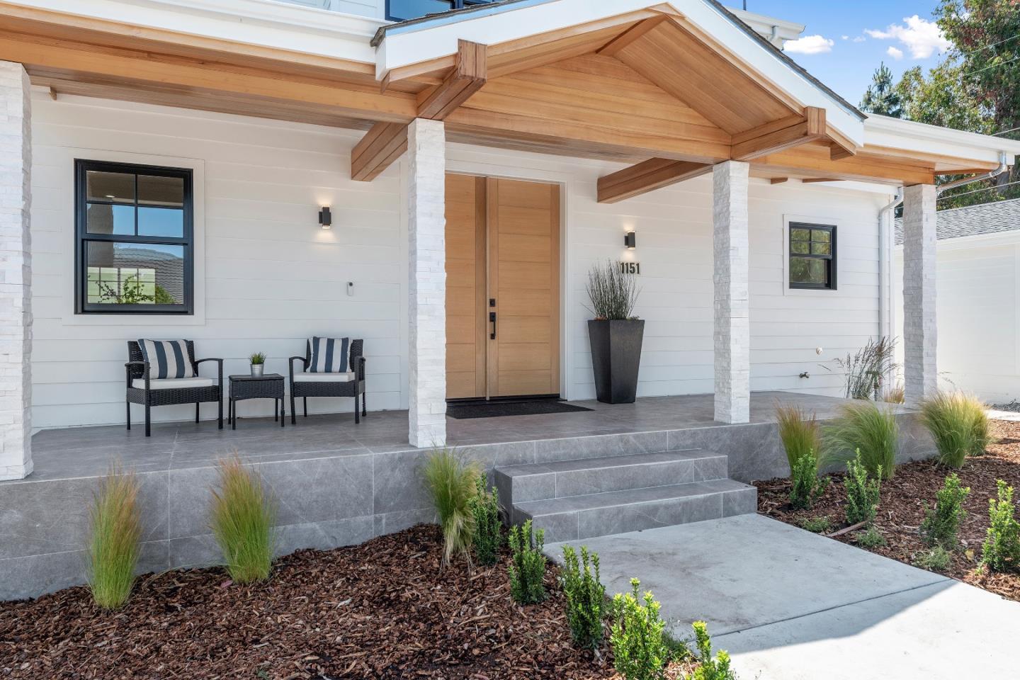 1151 Rosedale Avenue Burlingame, CA 94010 - Photo 5 of 38 a view of a patio with table and chairs and potted plants