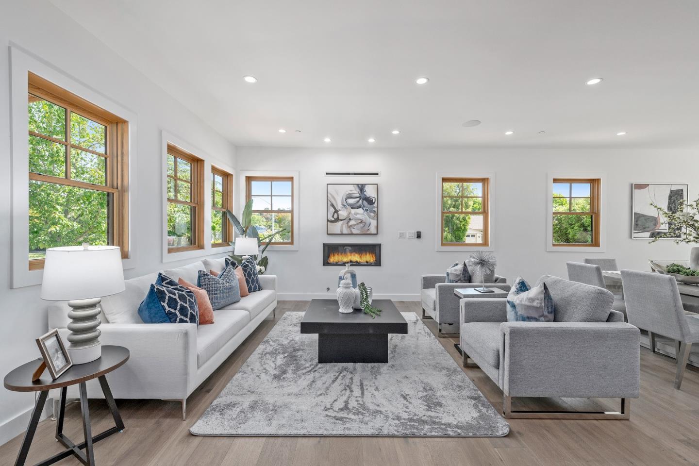 1151 Rosedale Avenue Burlingame, CA 94010 - Photo 7 of 38 a living room with furniture and a large window
