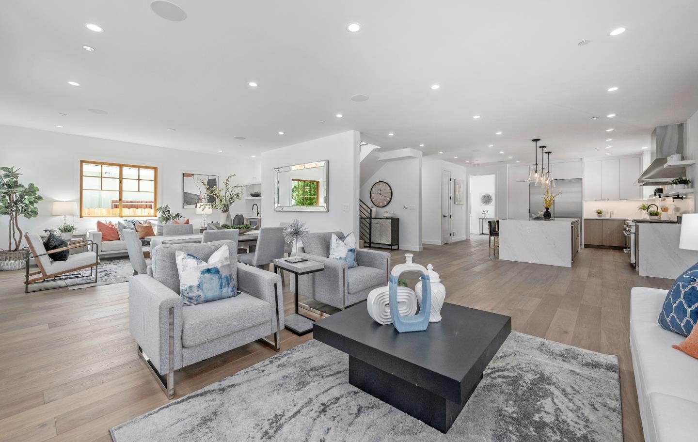 1151 Rosedale Avenue Burlingame, CA 94010 - Photo 9 of 38 a living room with furniture and a wooden floor