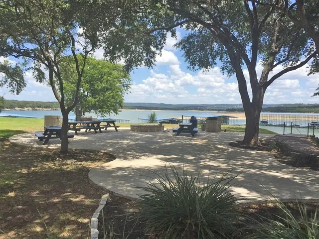 a view of street with trees