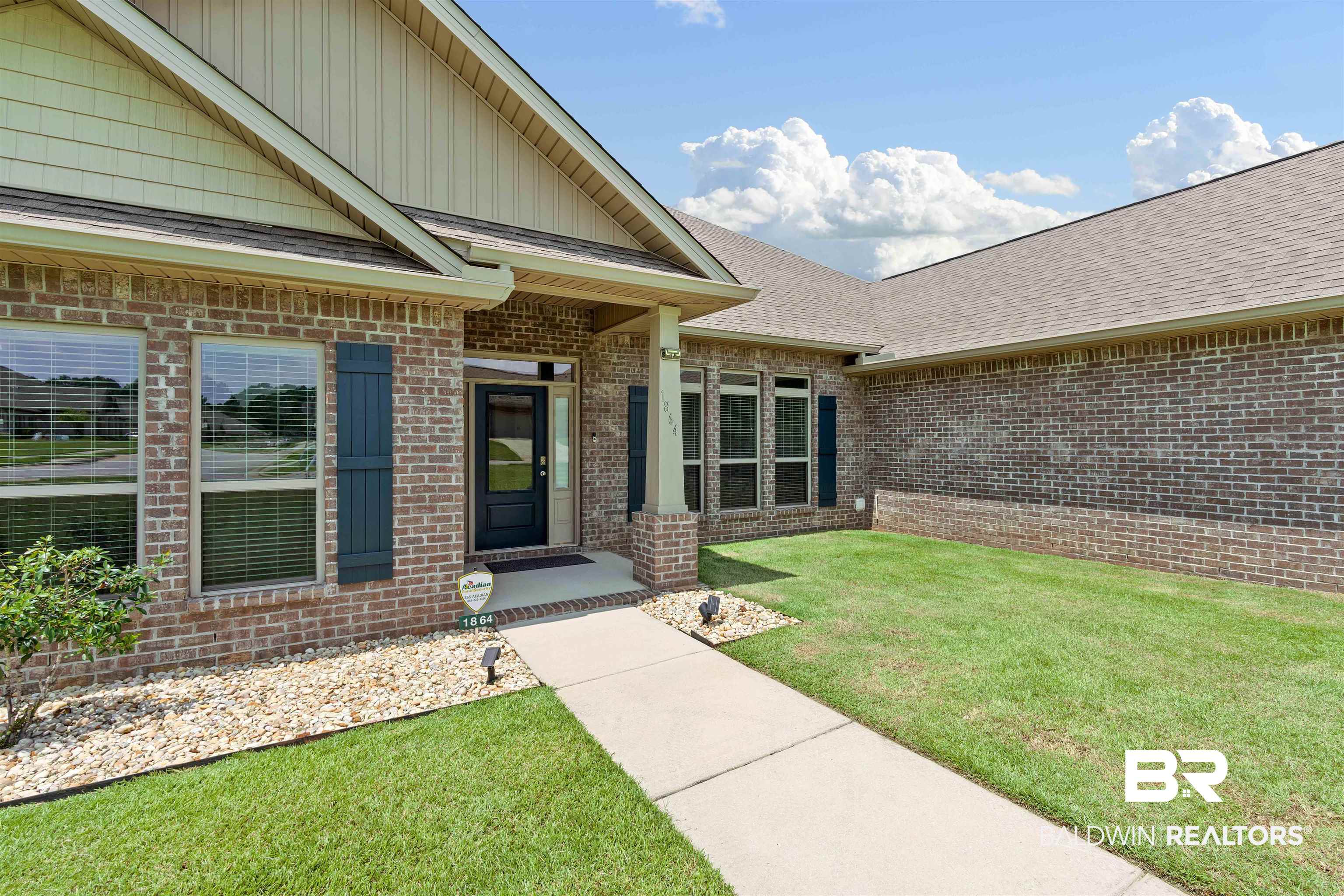 1864 Gwin Court Mobile, AL 36695 - Photo 4 of 37 Property entrance with a yard