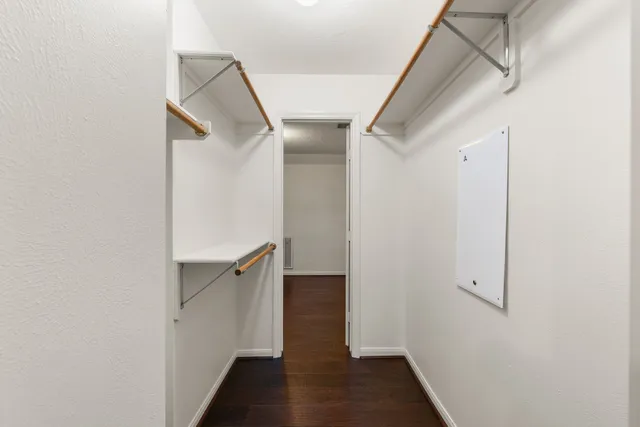 a view of hallway with stairs