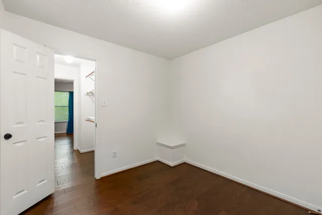 wooden floor in an empty room