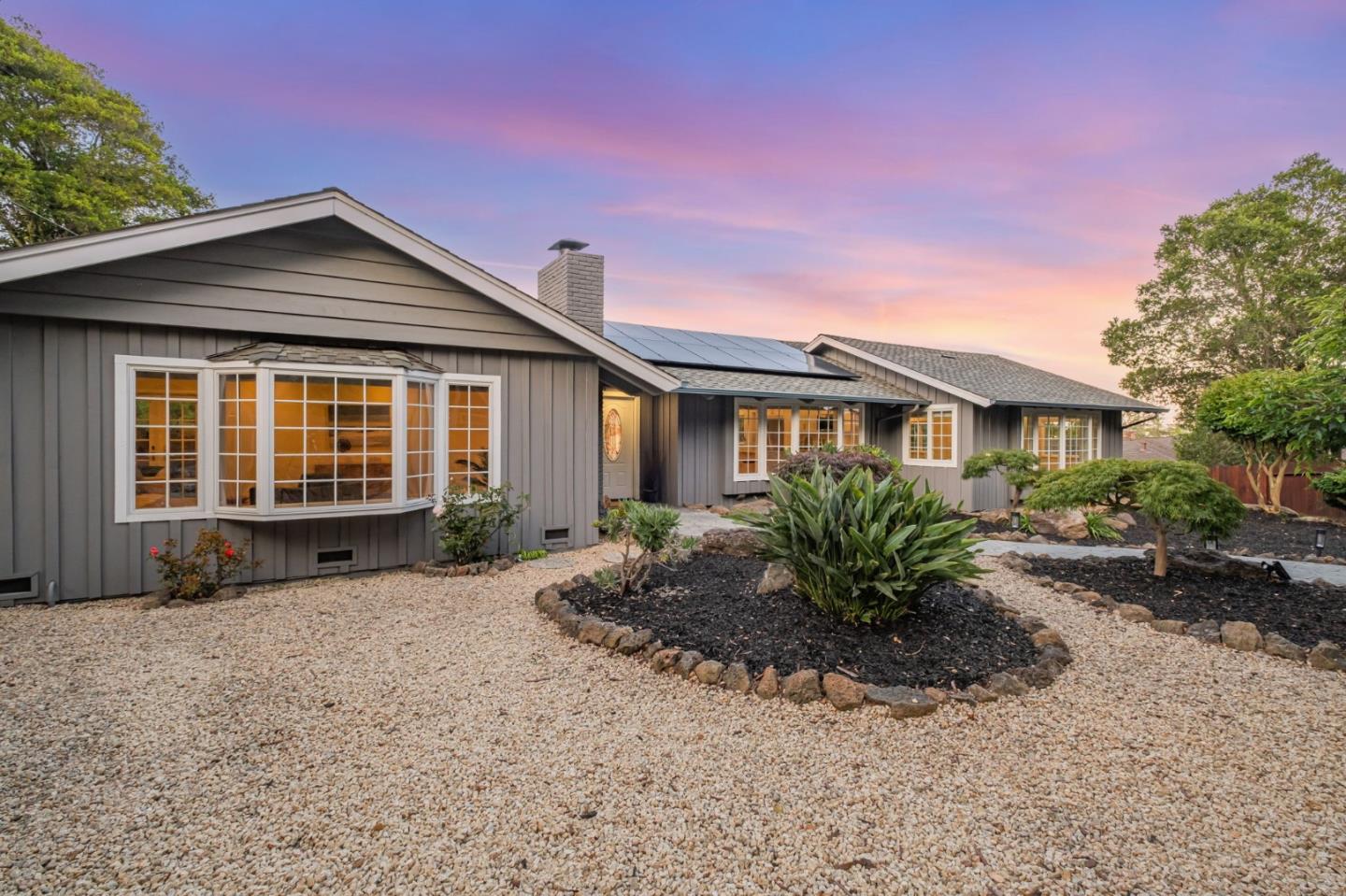 770 Graham Hill Road Santa Cruz, CA 95060 - Photo 3 of 83 a front view of house with yard and green space