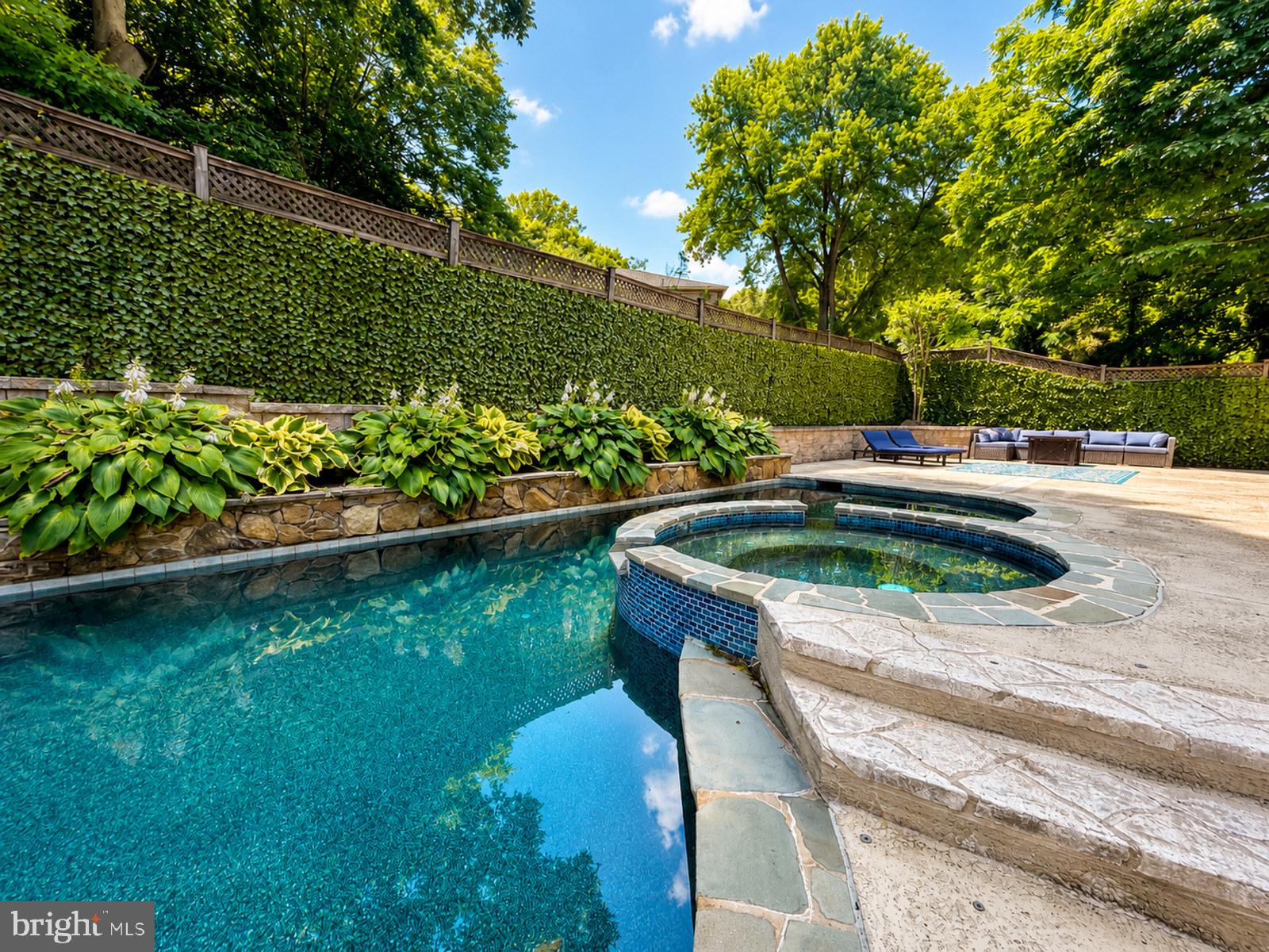 7809 Roundabout Springfield, VA 22153 - Photo 7 of 8 Built-in Spa, peaceful setting