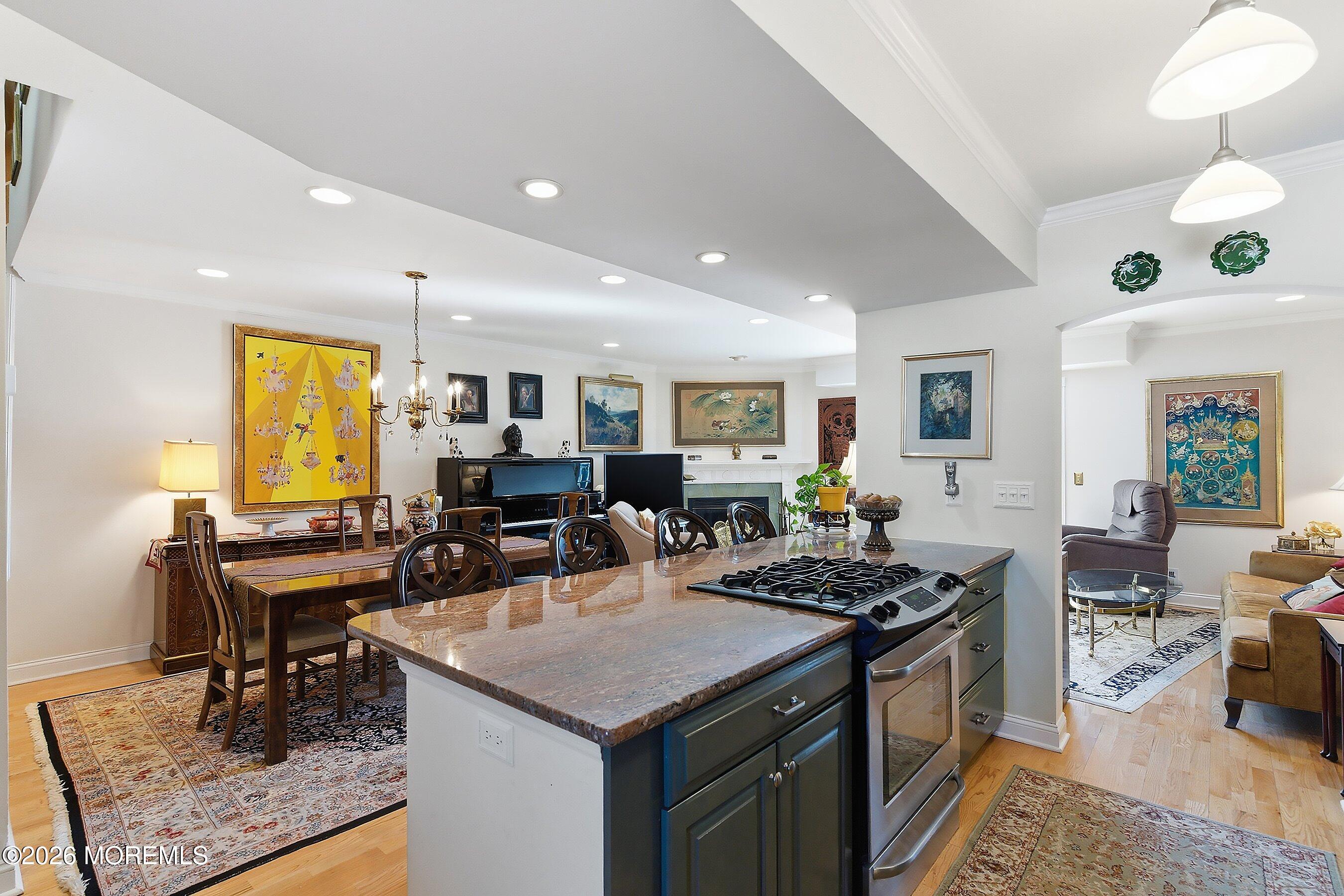 29 Rambling Meadow Court Tinton Falls, NJ 07724 - Photo 11 of 29 a kitchen that has a table and chairs in it