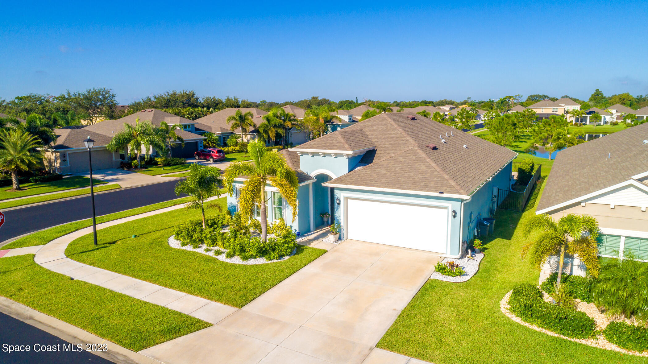 4475 Ruthann Circle Melbourne, FL 32934 - Photo 33 of 45 Aerial View