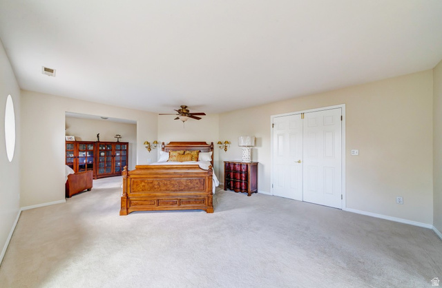 1273 Grayson Court Sandy, UT 84094 - Photo 14 of 27 Spacious room with light-colored carpeting and off-white walls