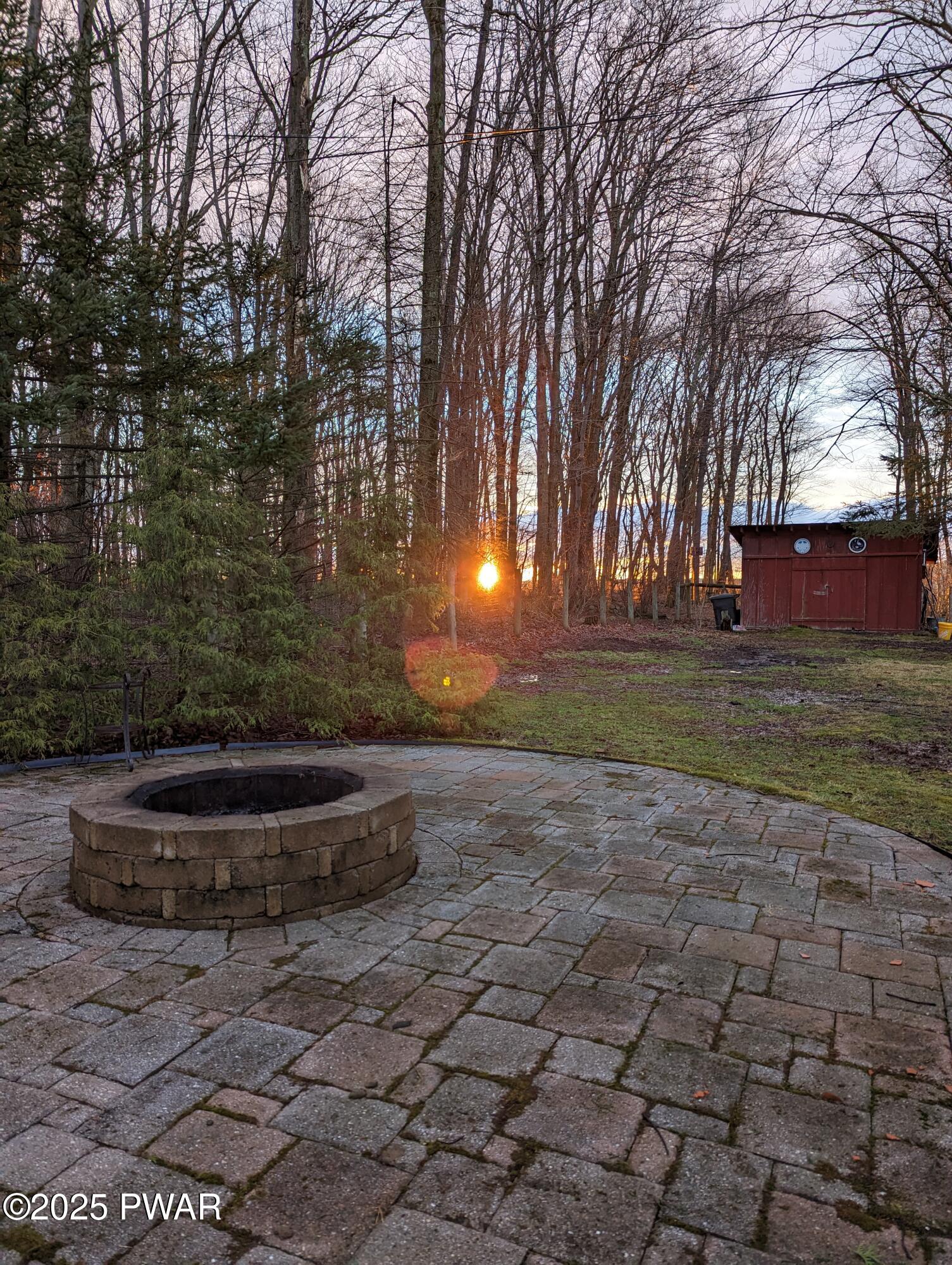 360 South Baker Road Waymart, PA 18472 - Photo 30 of 35 a view of a backyard with green space