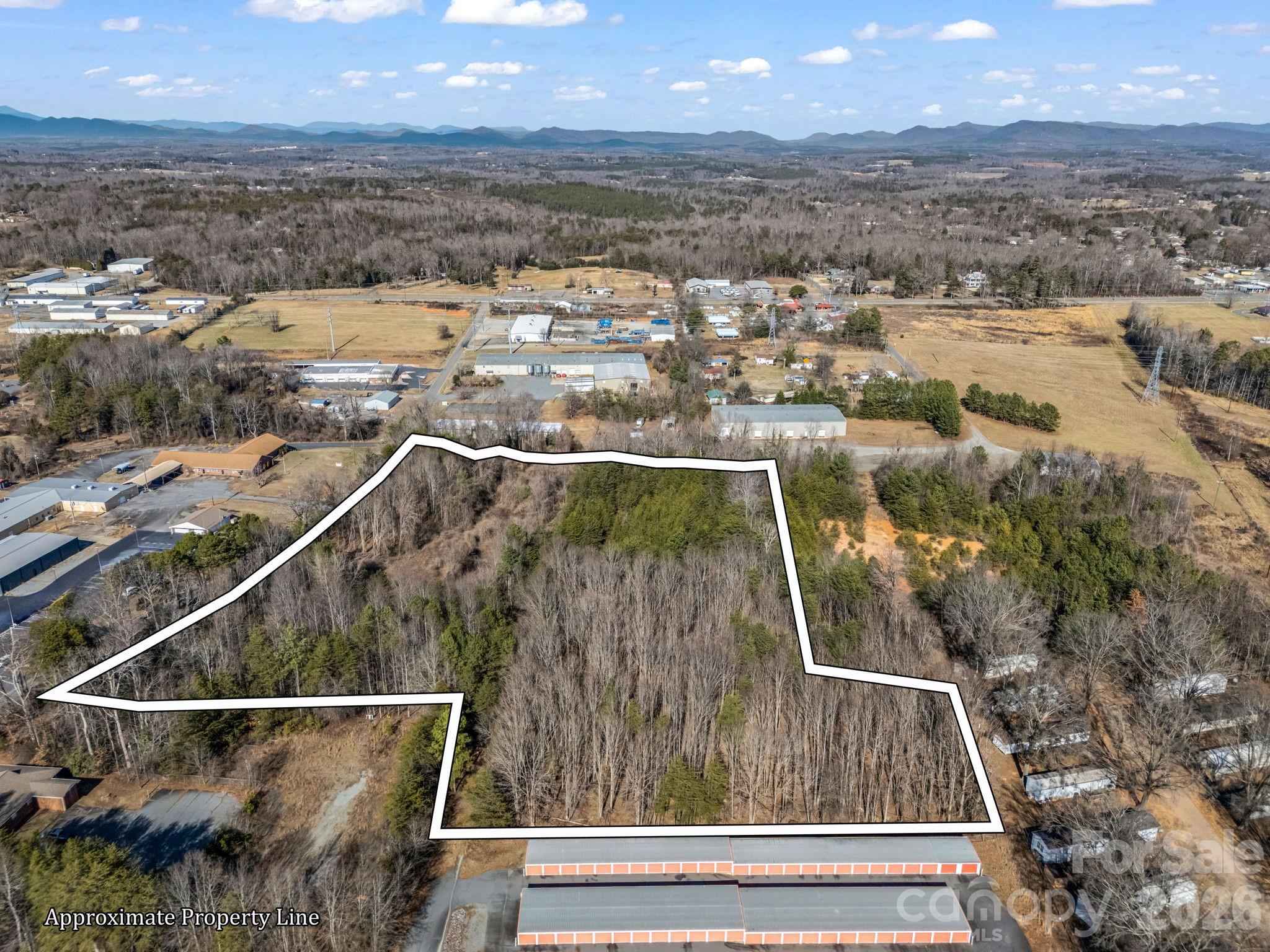 0 Fairground Road Forest City, NC 28043 - Photo 15 of 24 an aerial view of residential houses with outdoor space