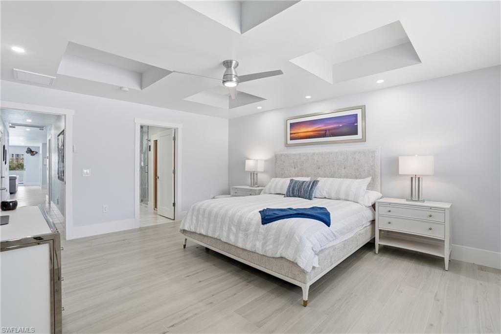 8009 Lagoon Road Fort Myers Beach, FL 33931 - Photo 26 of 48 tray ceilings in primary suite