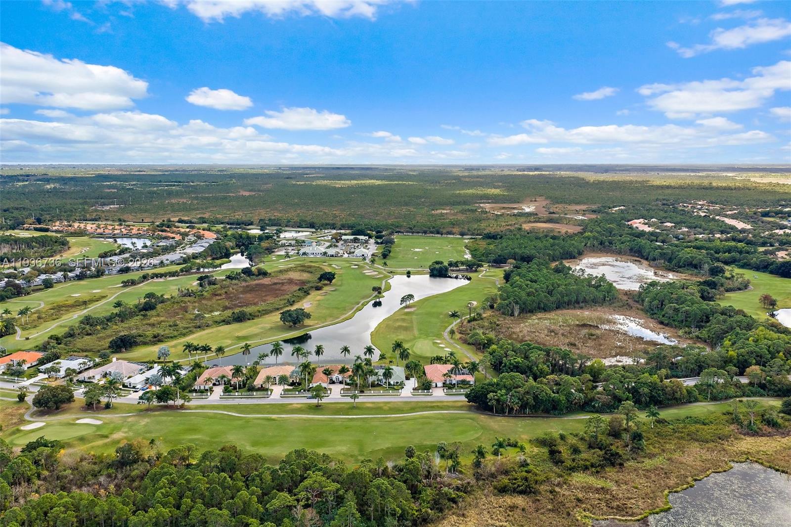 8185 Southeast Double Tree Drive Hobe Sound, FL 33455 - Photo 40 of 40 a view of a city with lots of green space