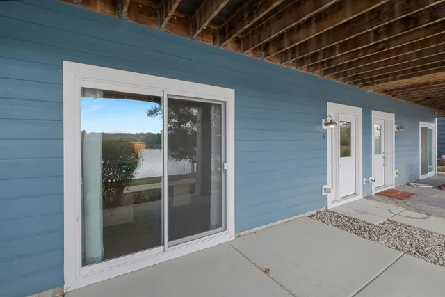 a view of a hallway of the house