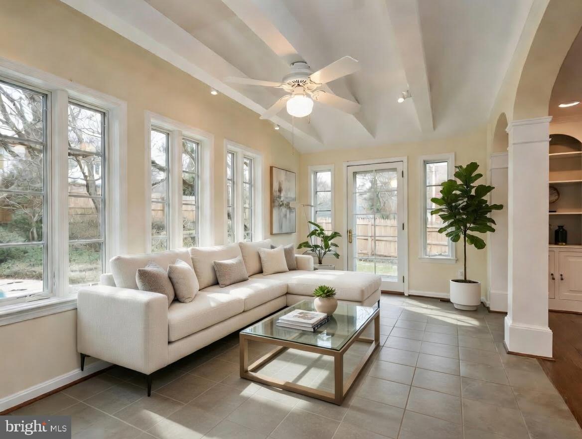 1006 Kimberwicke Road McLean, VA 22102 - Photo 15 of 38 Heated Four-Season Sunroom with Pool-Side Access