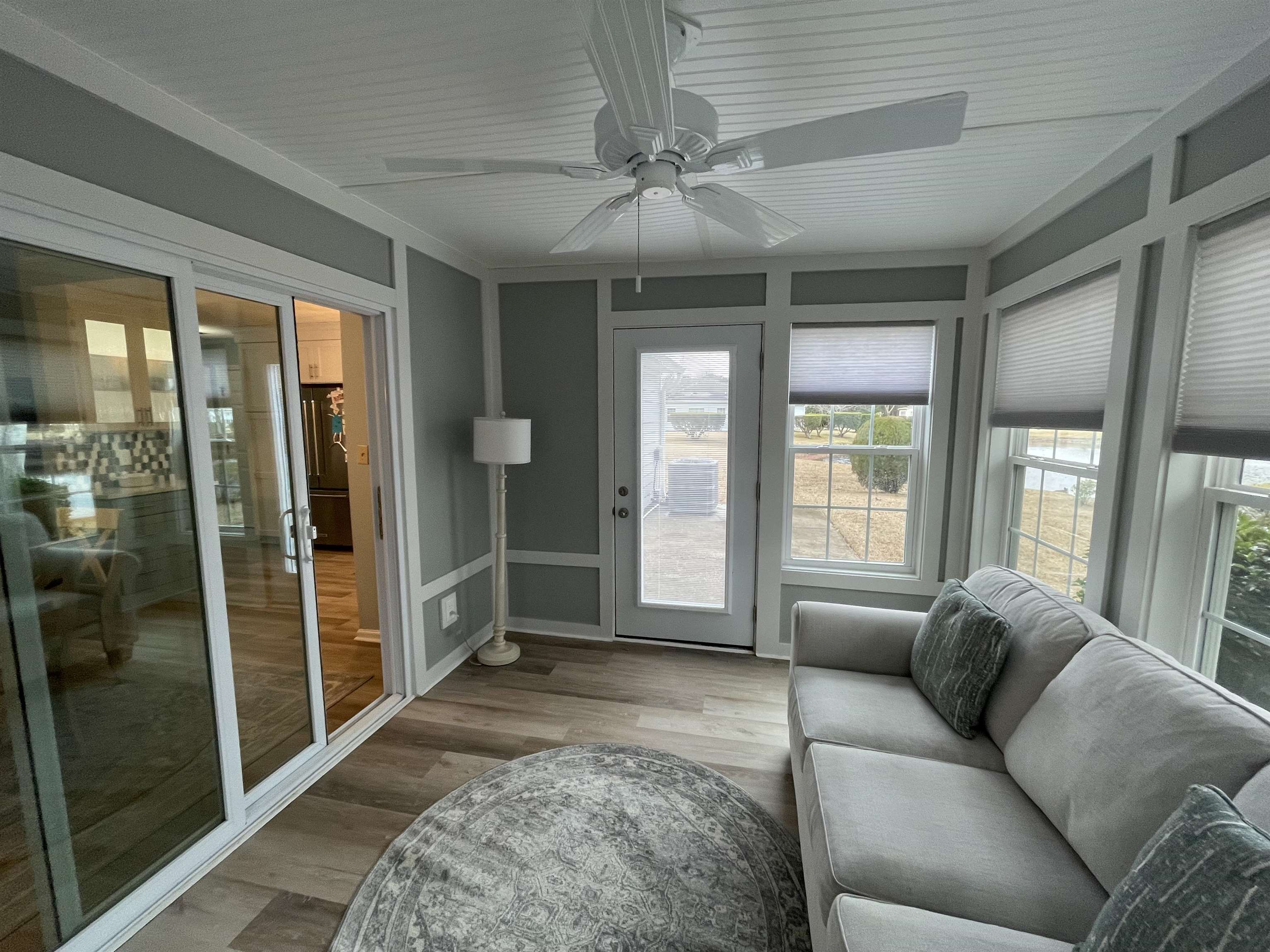 505 Night Heron Court Murrells Inlet, SC 29576 - Photo 12 of 27 Sunroom / solarium with wood finished floors